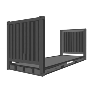 Conteneur 20 Pieds Flat Rack