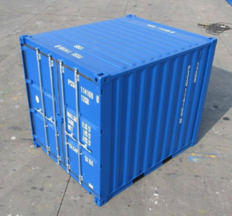 Conteneur maritime 10 pieds – Acier CORTEN - Neuf