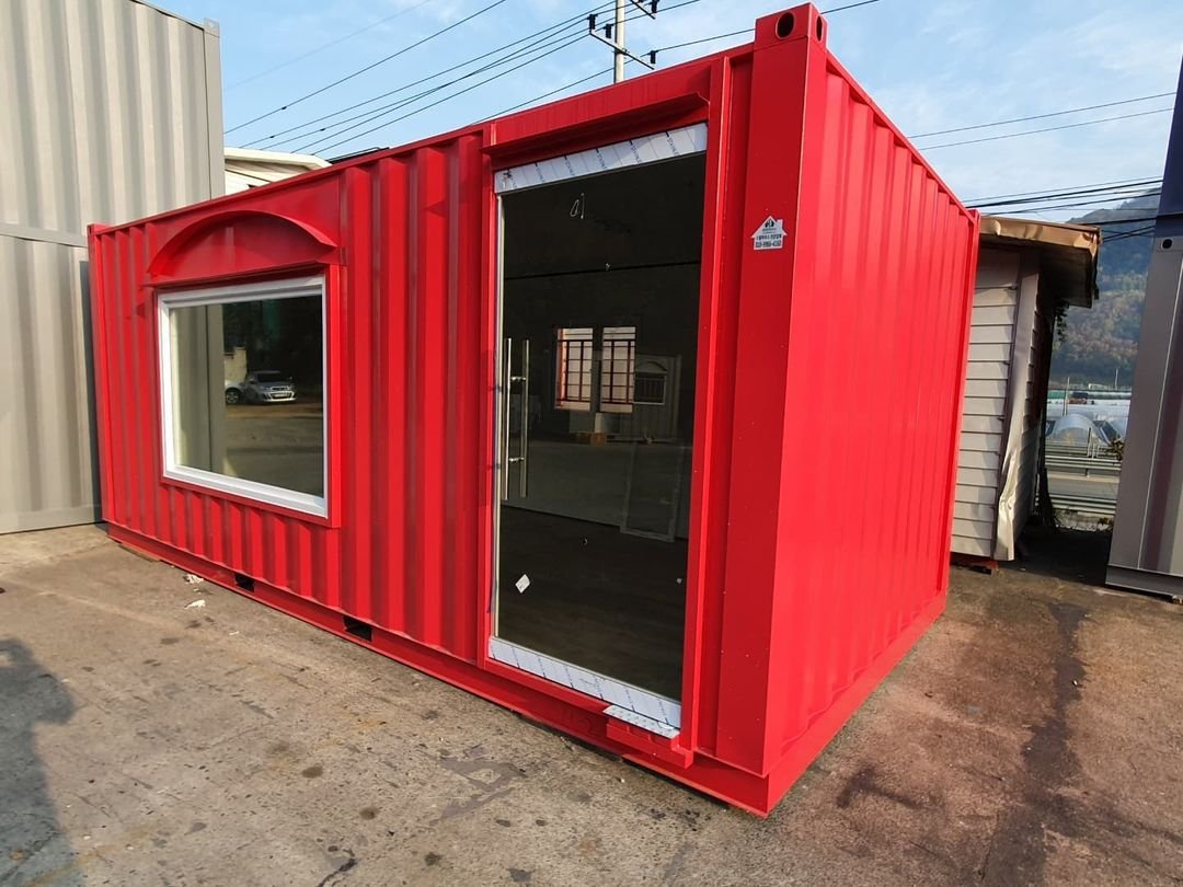 Conteneur Bureau 20 Pieds High Cube – Isolé & Prêt à l’Emploi