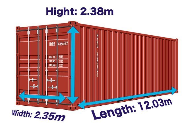 Conteneur Maritime 40 Pieds Occasion – Étanche & Disponible – Image 2