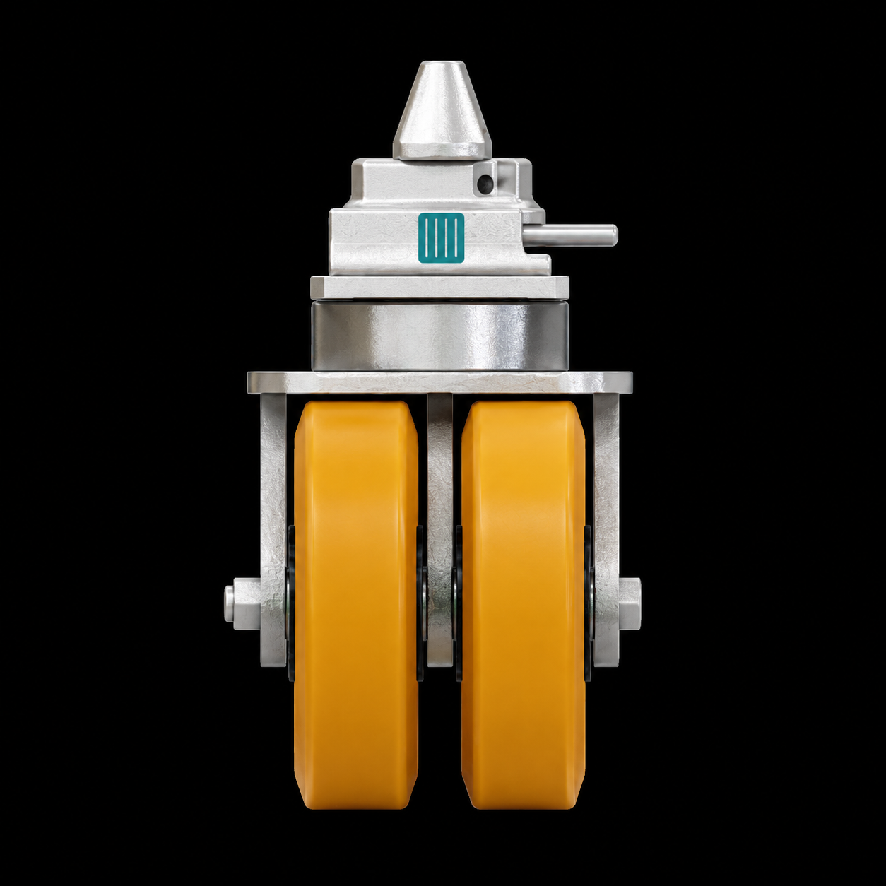 Roues 3t avec twistlock avec frein – Image 2