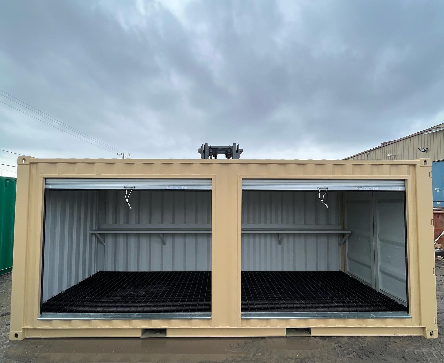 Conteneur maritime avec deux portes roulantes 20 pieds -Neuf – Image 2