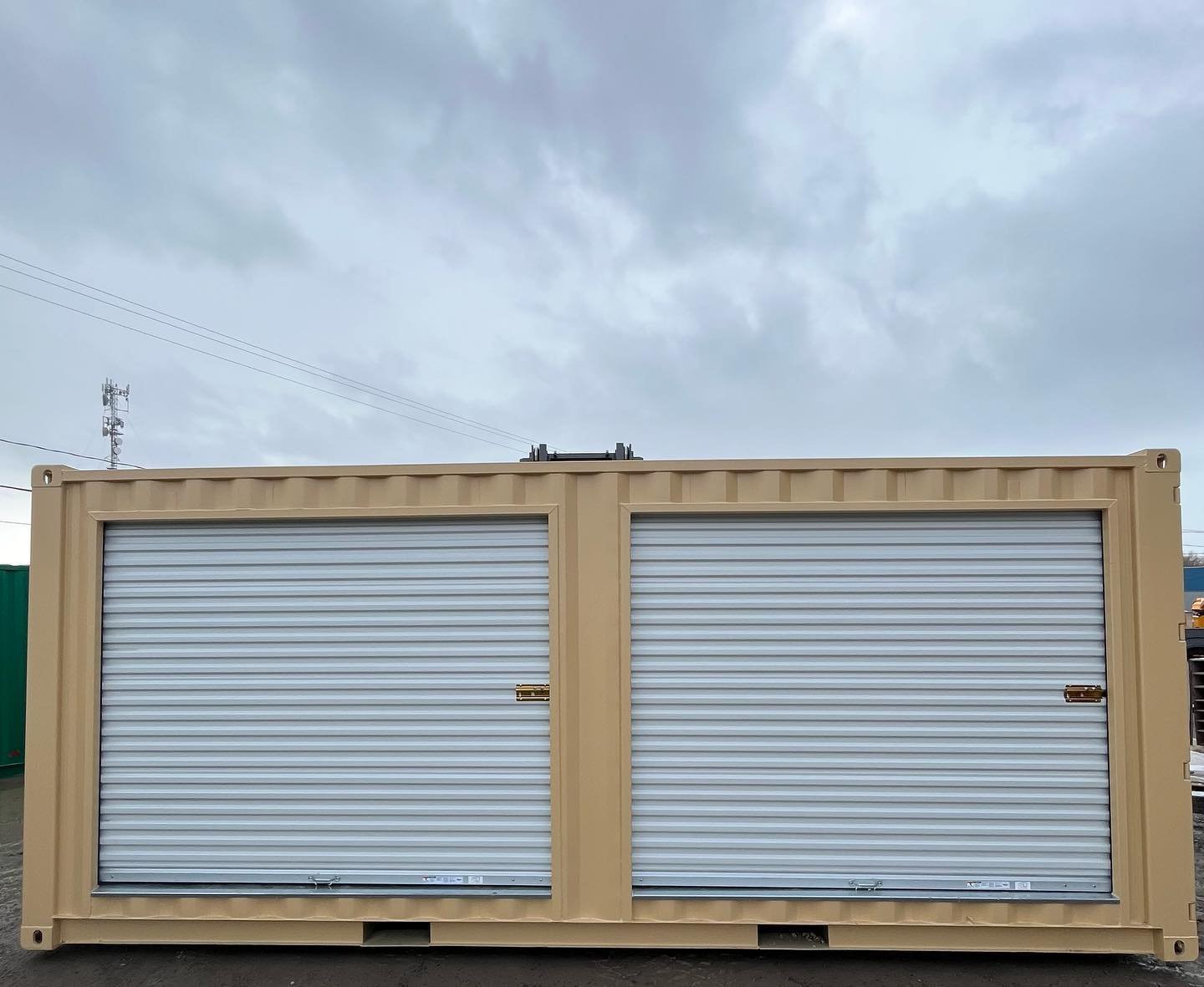 Conteneur maritime avec deux portes roulantes 20 pieds -Neuf